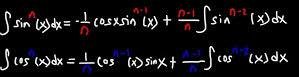 Reduction Formula illustrated