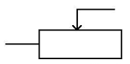 Rheostat symbol used in circuit diagrams
