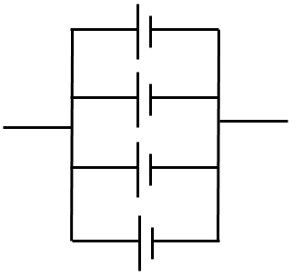 Four cells arranged in cells