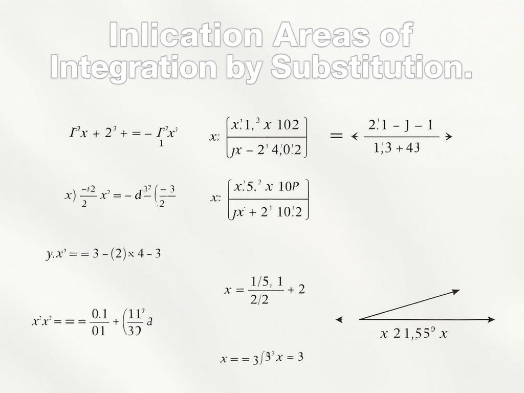 Integration by substitution