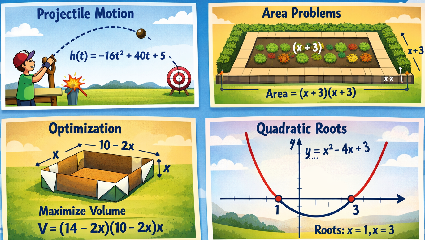 Introducing Quadratic expressions